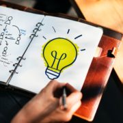 Drawings of idea lightbulb